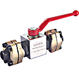 BKH-SAE螺旋式法蘭高壓球閥